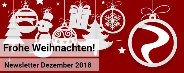 Newsletter Dezember 2018: Frohe Weihnachten
