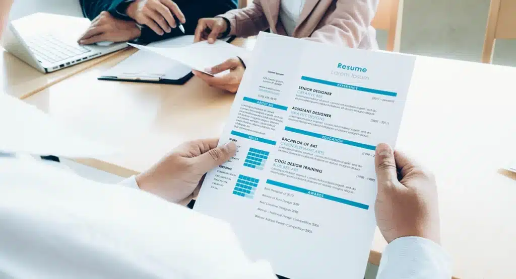 Bewerbung