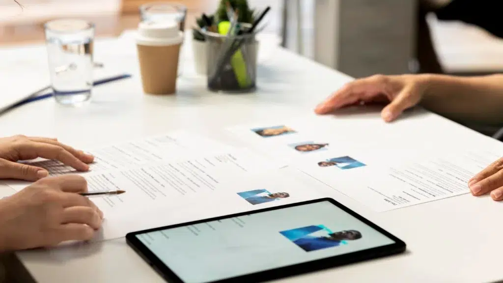Effiziente Teamarbeit im Recruiting mit moderner Recruiting Software Recruiting Software unterstützt Team bei der gemeinsamen Bewerberauswahl