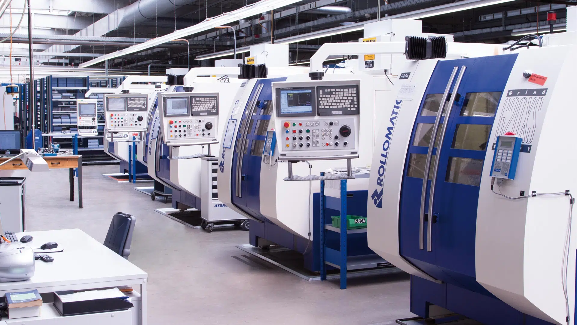 Produktionsanlagen bei Hager & Meisinger Produktionsanlagen bei Hager & Meisinger