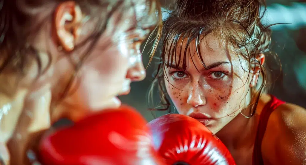 Boxerin - Arbeitsunfähigkeit durch Sportunfall